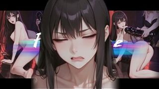 ai generated korean anime solo failgrace sfw vs nsfw