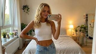 Anastasia Ep1: My Hot Blonde Match Took Me Home — It Got Wild | POV AI Porn Spanish Audio