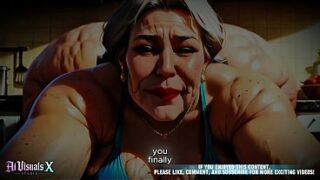 Big Ass Mature Bimbo Granny – Blowjob And Anal (Dirty Talk)