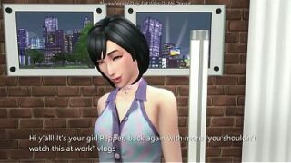 Horny Girlfriend Films Herself Getting Fucked In The Ass For The First Time – sims 4 – 3D animation