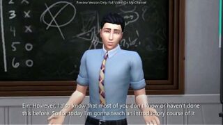 Hot Teen Volunteers Herself To Get Fucked In The Ass For Education – sims 4 – 3D animation