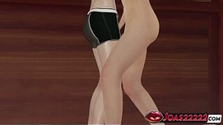 Sexy Trainer Jennifer in 3D Animation – Kissing, Pussy Teasing, and Tight Ass Licking Ending with Squirt – Rule34 Hentai