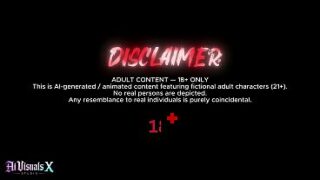 [4K] AI 3D Animated – Big Ass Big Tits Blonde Bimbo MILF Fucked & Facialized – Covered in Cum | AI Visuals X