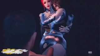 Goddess of Motion: Big Curves in 3D – 3D Animation Hentai