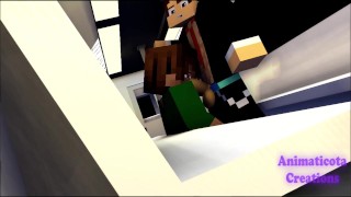A Tasty Dick In Metro – Minecraft Gay Sex