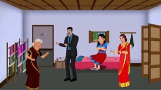 Bhootiya Bahu Ki Kahani   Full 25 Minute Hindi Horror Story Style Animation