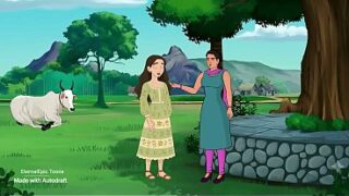 Pyasi Bhabhi romance with brother in law 2d animated