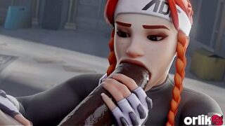Brigitte First Date Gone Wrong Big Black Dick Anal Creampie – Overwatch 3D Porn Animation