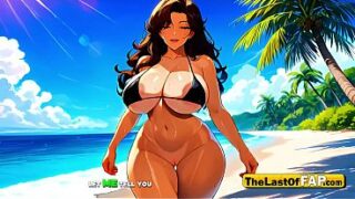 I Asked The Lifeguard For Sunscreen. He Fucked Me On The Sand Instead – AI ANIMATION
