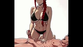 Makima Handjob