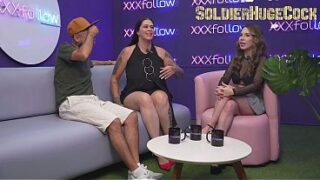 Massive Cock In Studio – Stacked MILF Voluntarily Fucked Hard On Live Podcast