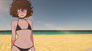 MY FEMBOY ROOMMATE PART 2: “Beach Day!”