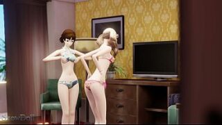 Ann y Makoto Animation 3d Porn