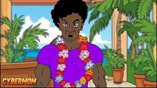 40-Year-Old White Wife Tastes Big Black Cock. Cheating Wife. Cuckold Husband. Cartoon