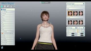 Anime hentai japanese custom character creation 3d look – Sexy outfit 3d