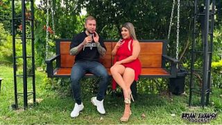 Blonde Colombian Naty Delgado has a podcast that ends with outdoor sex – Brian Evansx