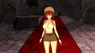 Diane Poses on the Red Carpet – 3D Animation