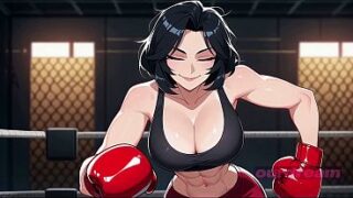 Fit Anime Fighter Babe Fucked In The Ring Of An Underground Gym (ai-generated)