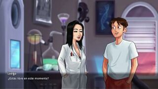 La profesora me pidio que me quedara despues de clases – summertime saga
