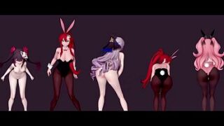 Sexy Nude Animi Girls Dancing – 1